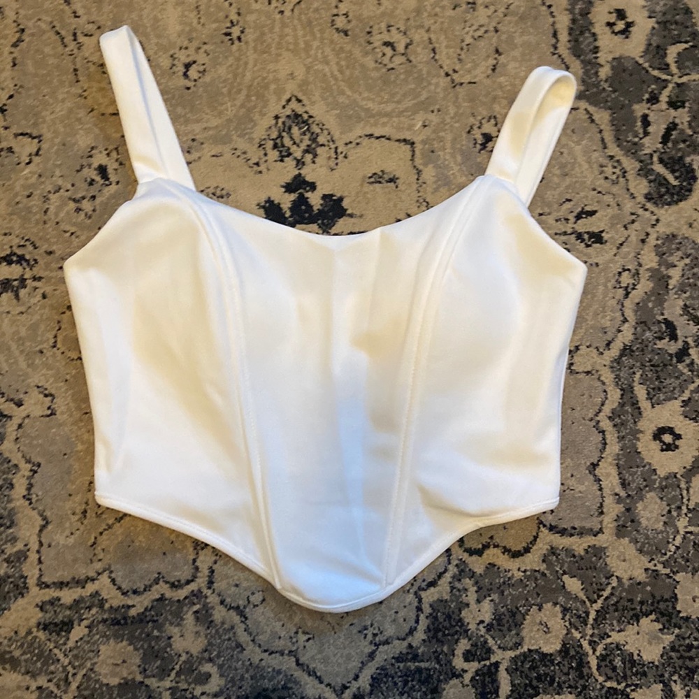 Nasty Gal White Corset